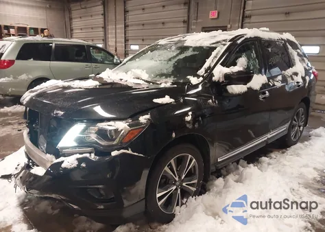 2020 Nissan Pathfinder Platinum 4Wd из США, поврежденный, VIN 5N1DR2DM4LC577418